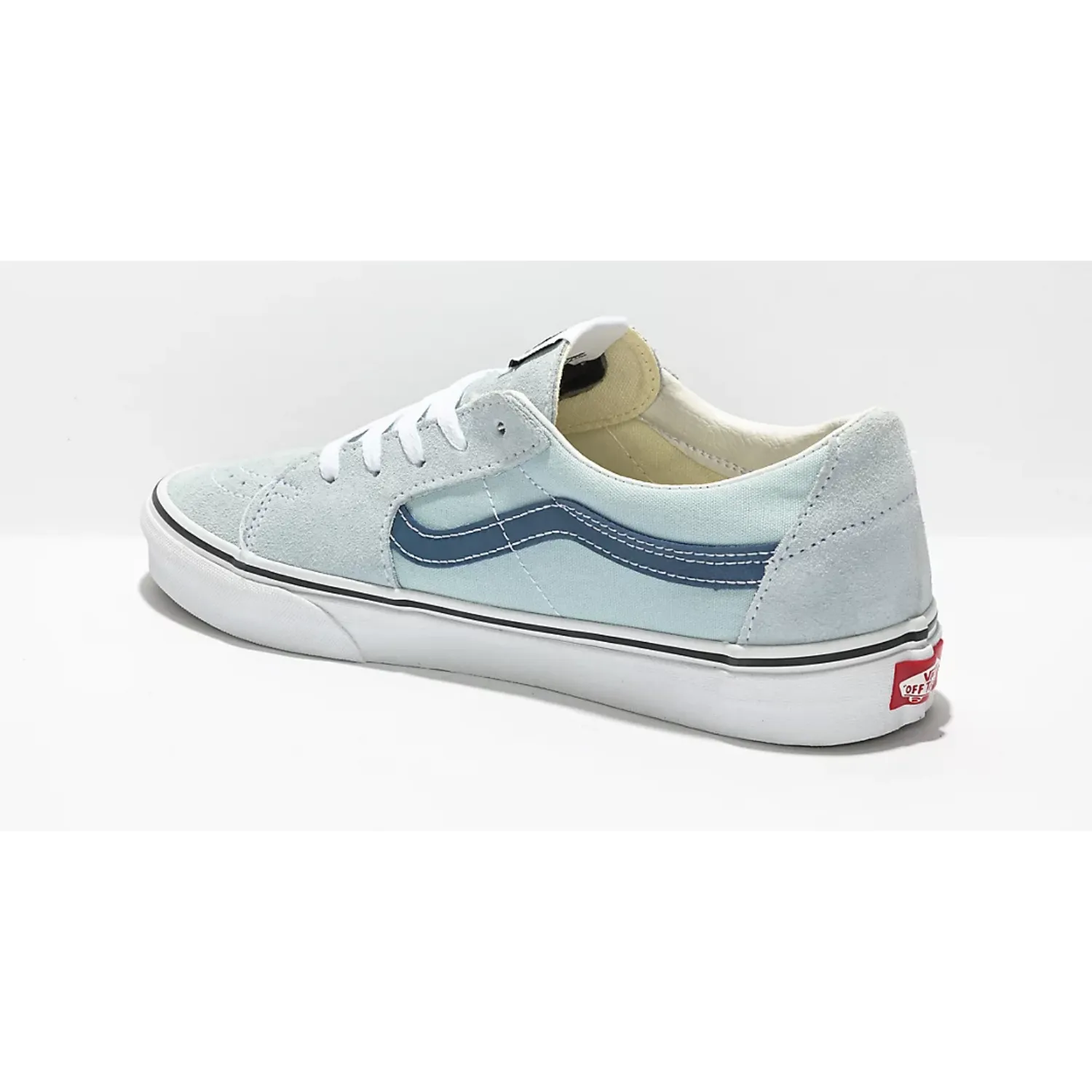 Vans Sk8-Low (Utility Pop) Delicate Blue/Navy Men's Skate Shoes