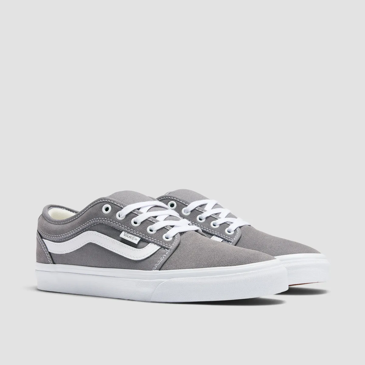 Vans Skate Chukka Low Sidestripe Shoes - Light Grey