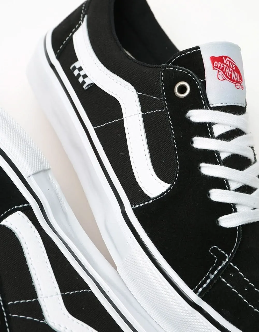 Vans Skate Sk8-Low Shoes - Black/White