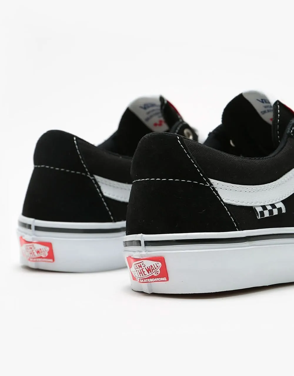 Vans Skate Sk8-Low Shoes - Black/White