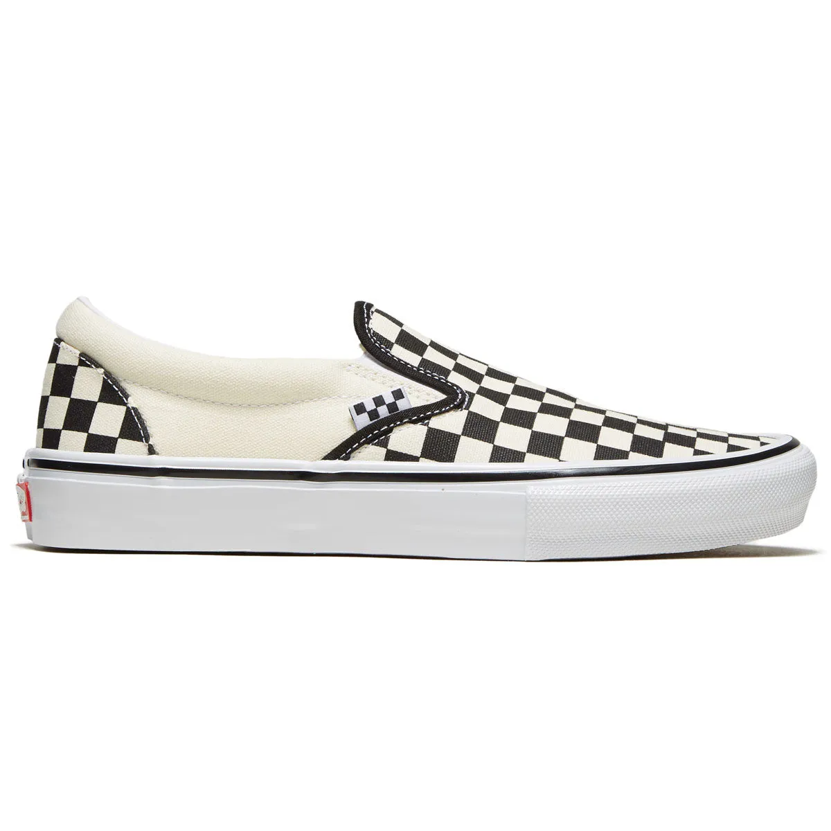 Vans Skate Slip-on Shoes - Checkerboard Black/Off White