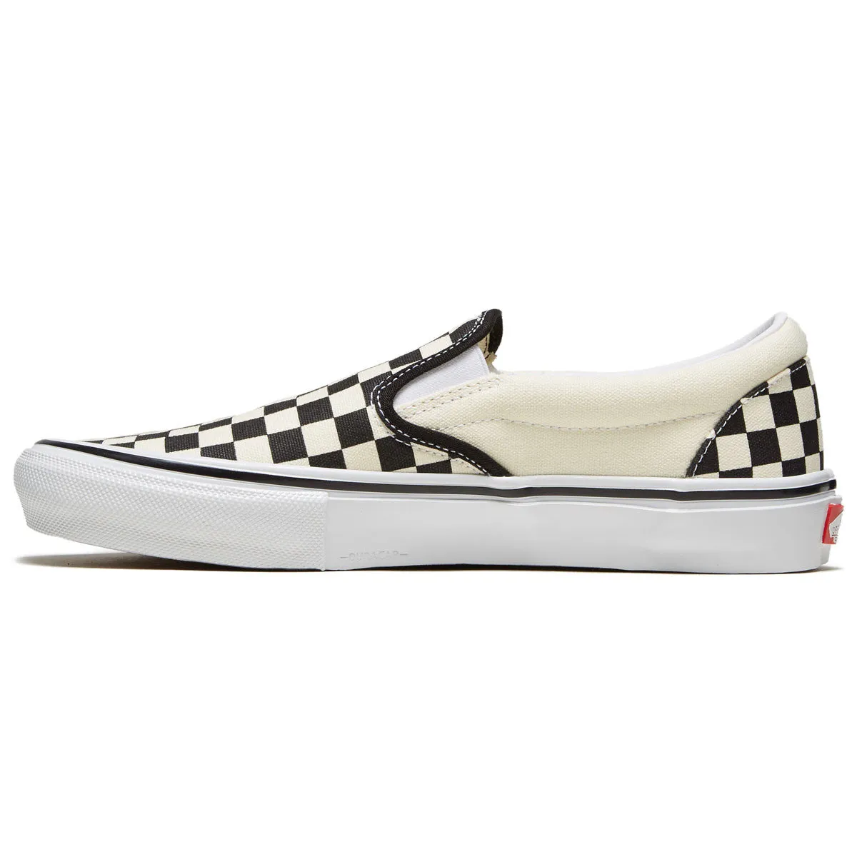 Vans Skate Slip-on Shoes - Checkerboard Black/Off White