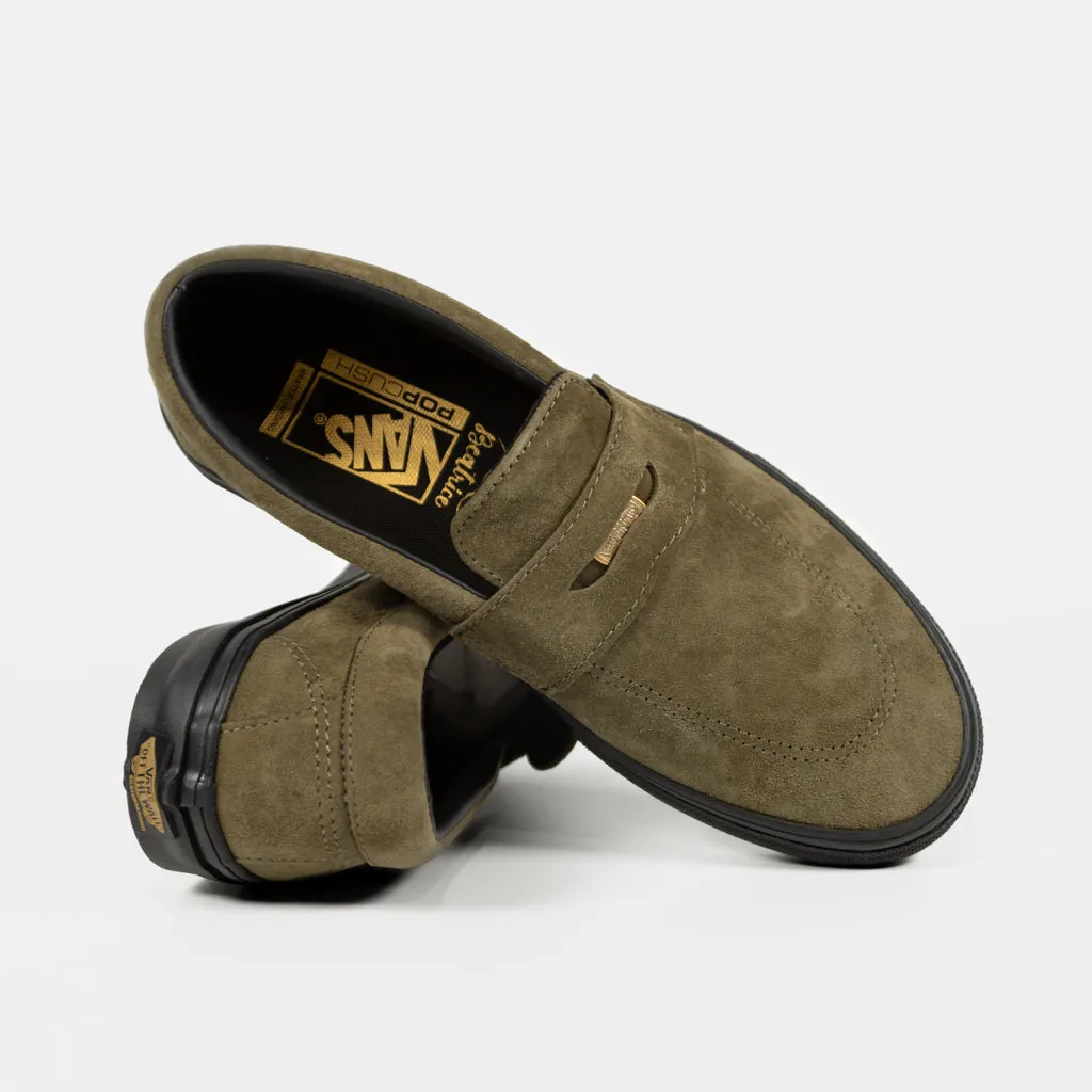 Vans - Skate Style 53 x Beatrice Domond Slip-On Shoes - Green / Black