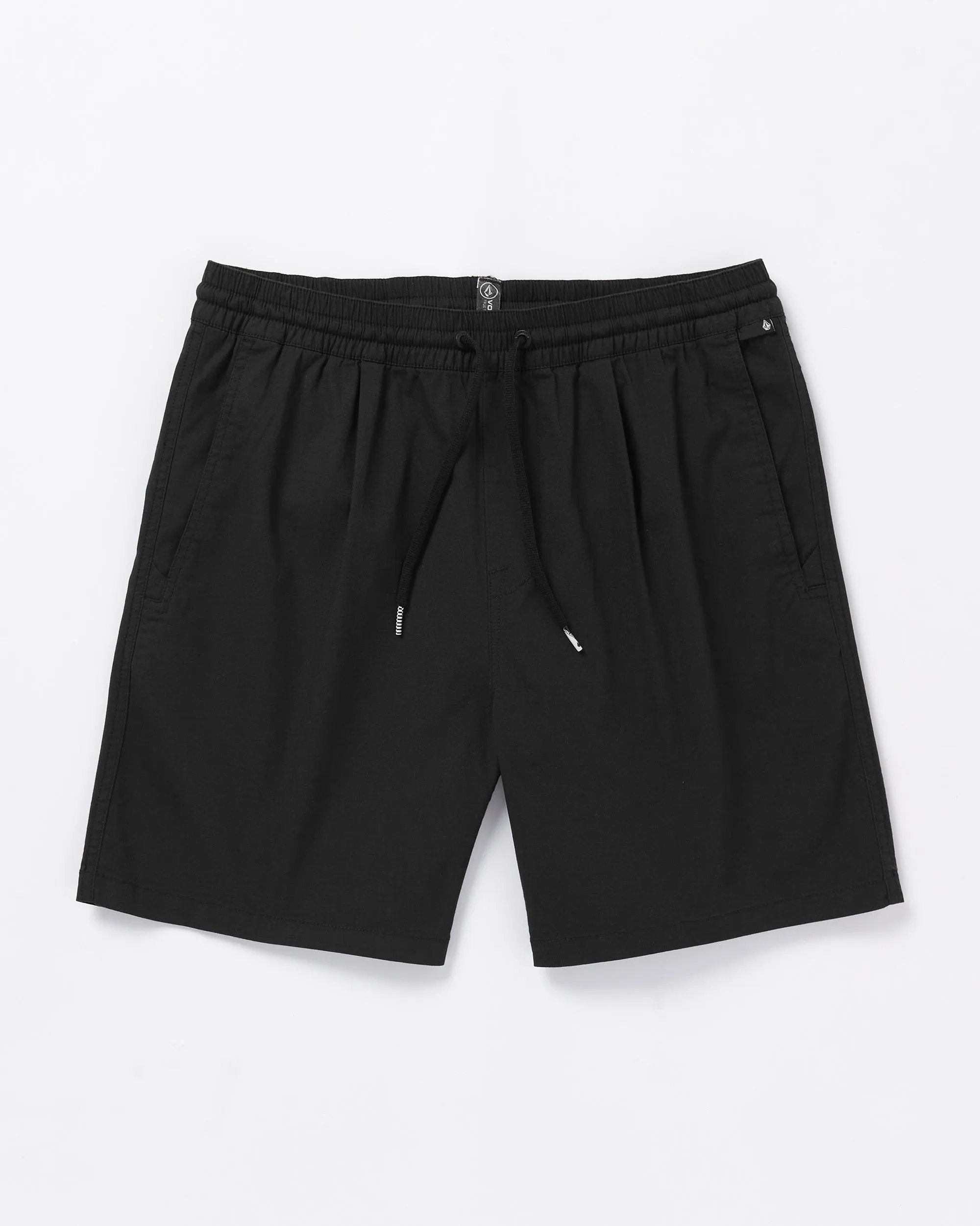 Villa Rue Elastic Waist Shorts - Black