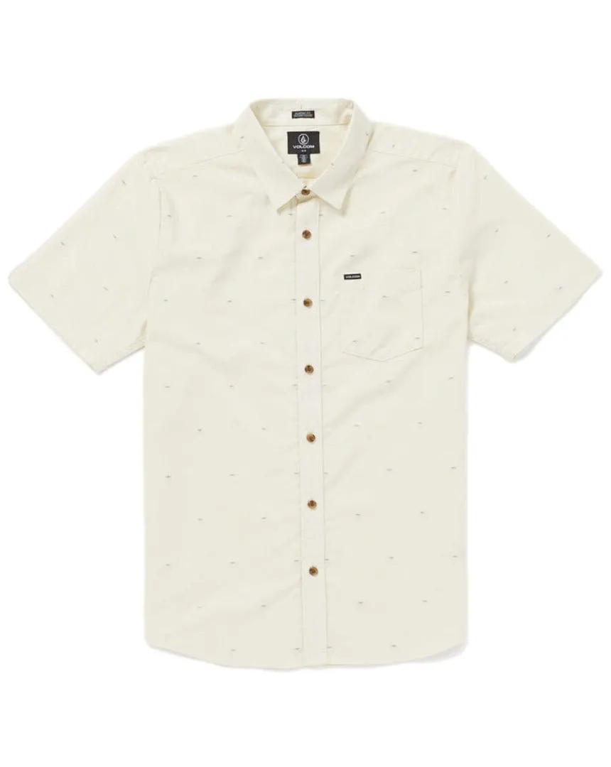 Volcom Bankstone Button Up - Off White