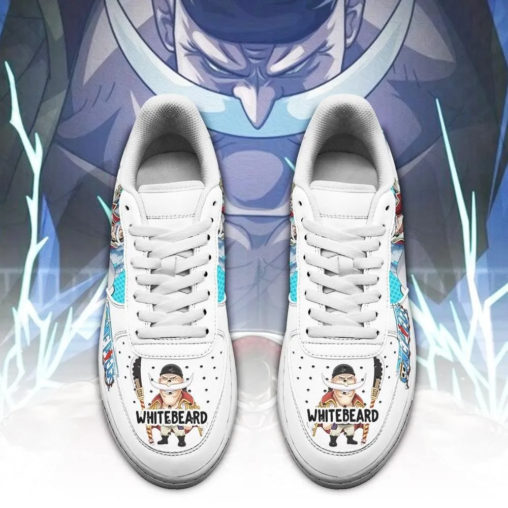 Whitebeard Air Sneakers Custom Anime OP Shoes