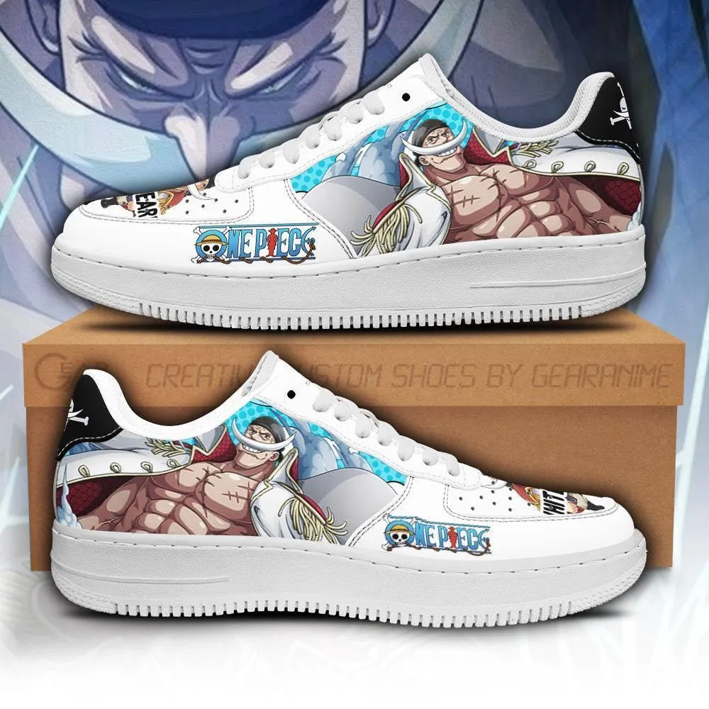 Whitebeard Air Sneakers Custom Anime OP Shoes