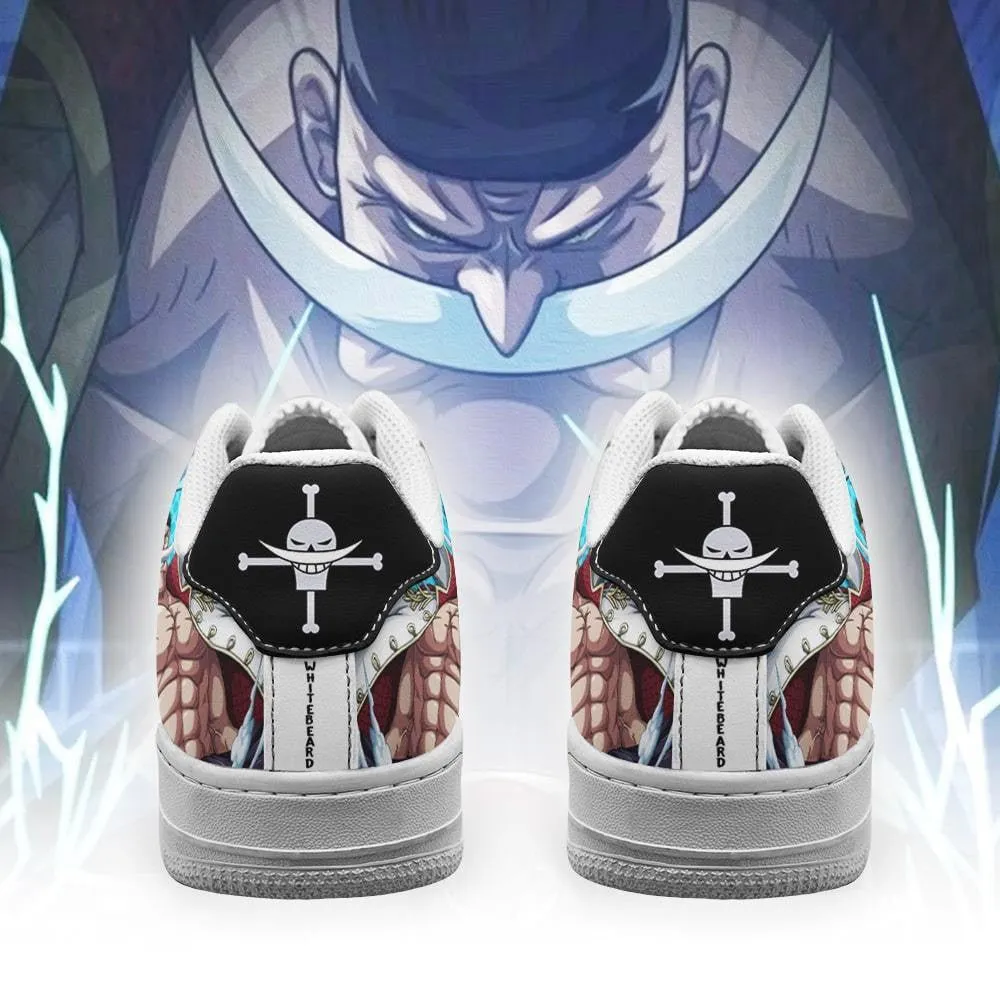 Whitebeard Air Sneakers Custom Anime OP Shoes