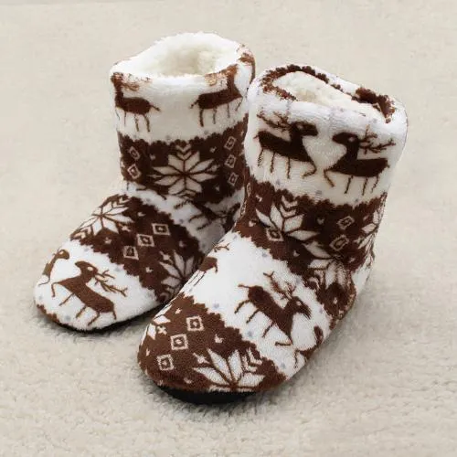 Winter Plush Home Boots