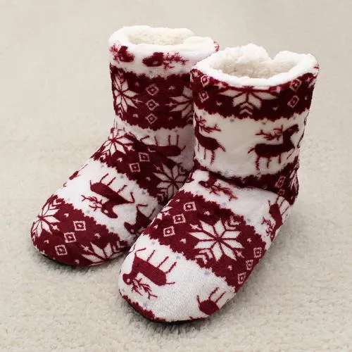 Winter Plush Home Boots