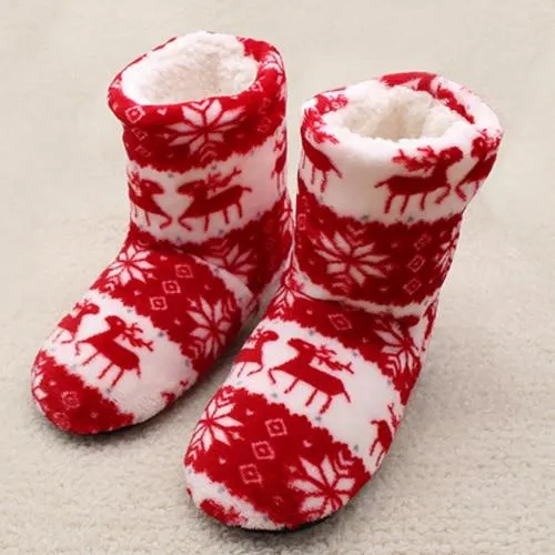 Winter Plush Home Boots