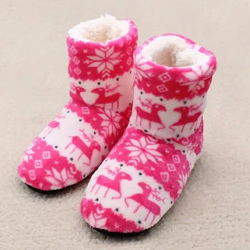 Winter Plush Home Boots