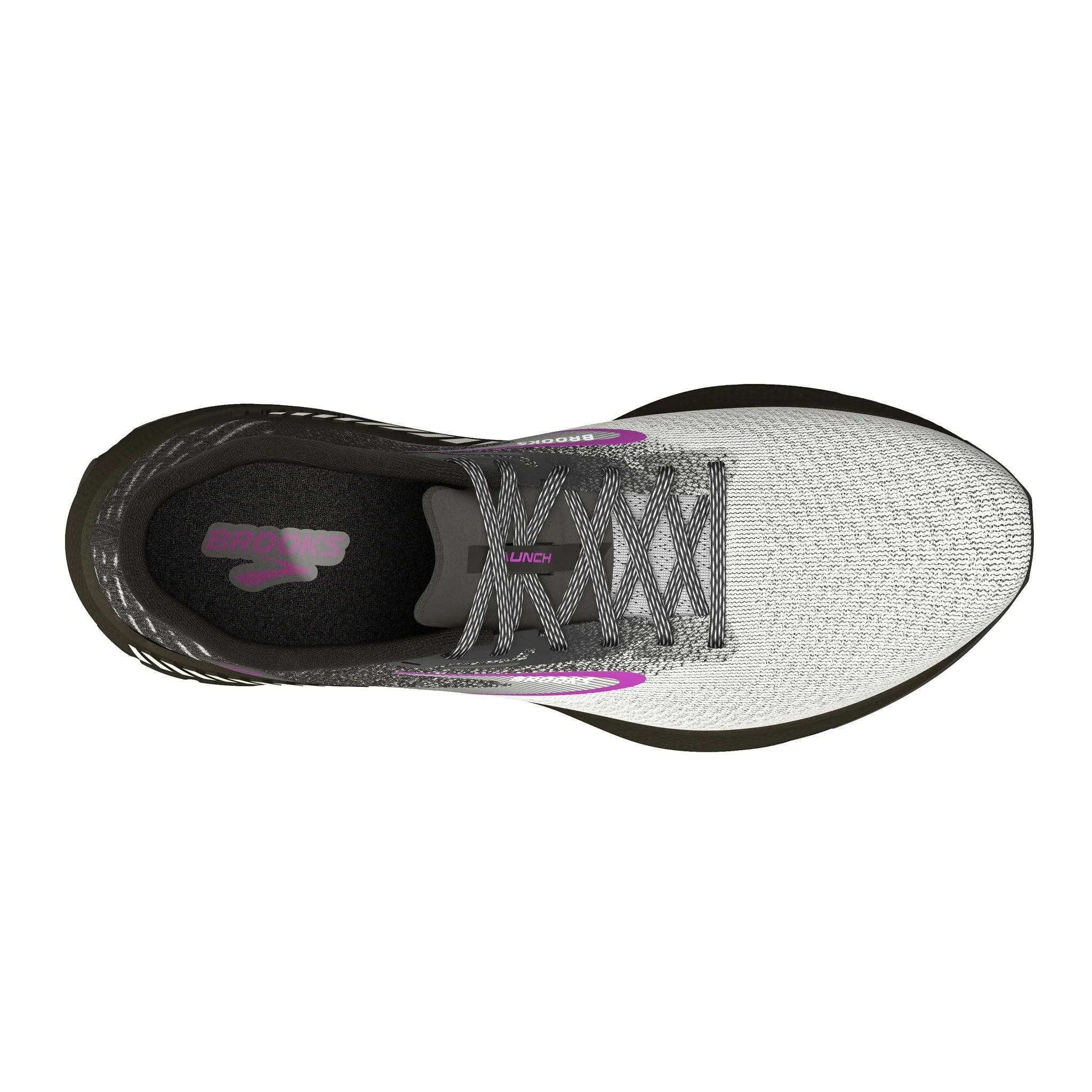 WOMEN'S LAUNCH GTS 10 - B - 085 BLACK/WHITE/VIOLET