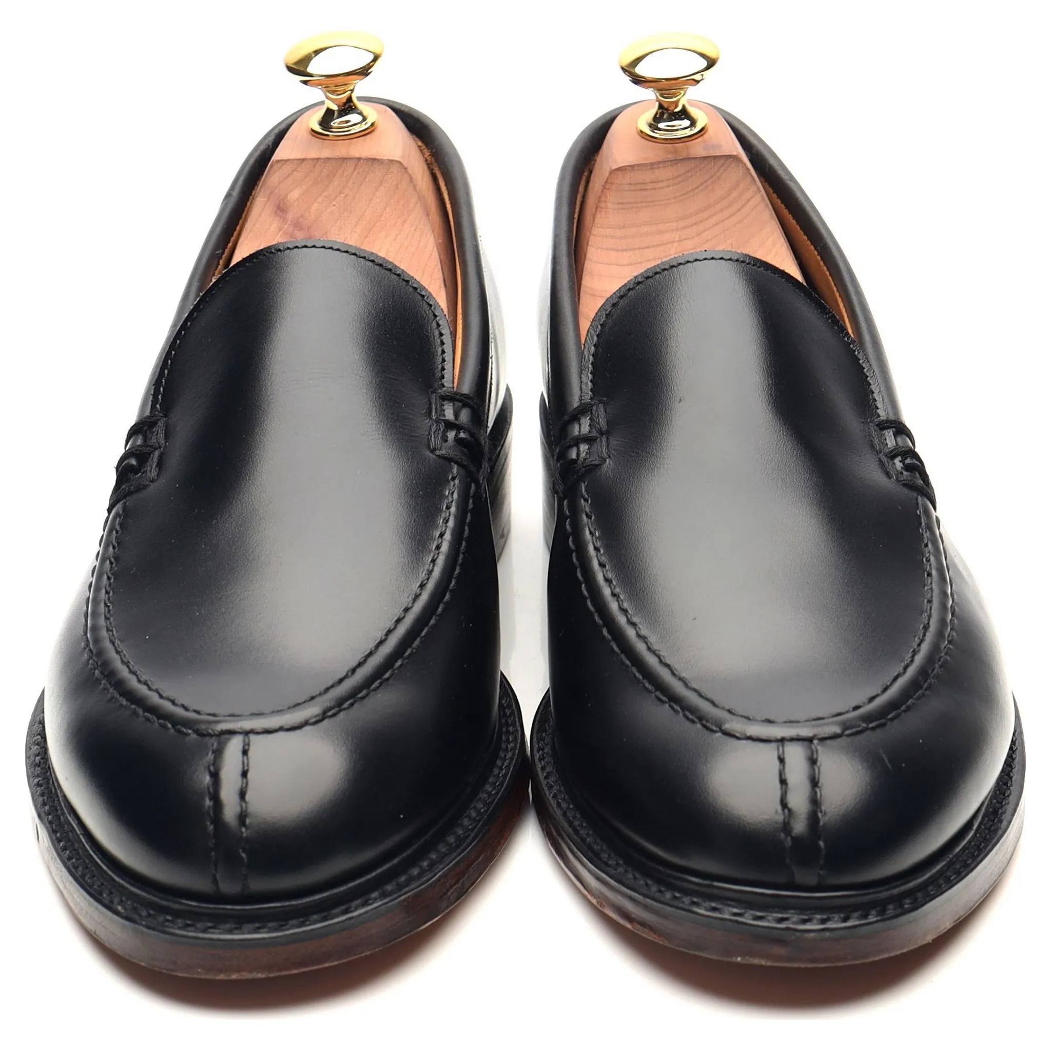 Women's Toast 'Joel' Black Leather Loafers UK 6.5 D