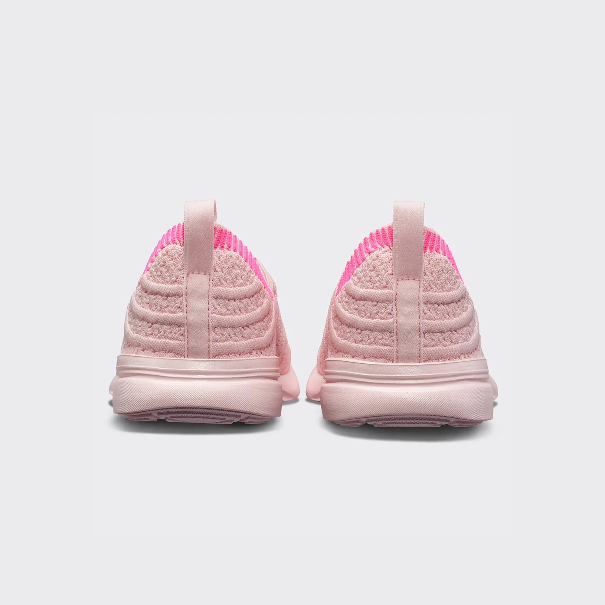 Youth's TechLoom Wave Bleached Pink / Fusion Pink / Ribbed