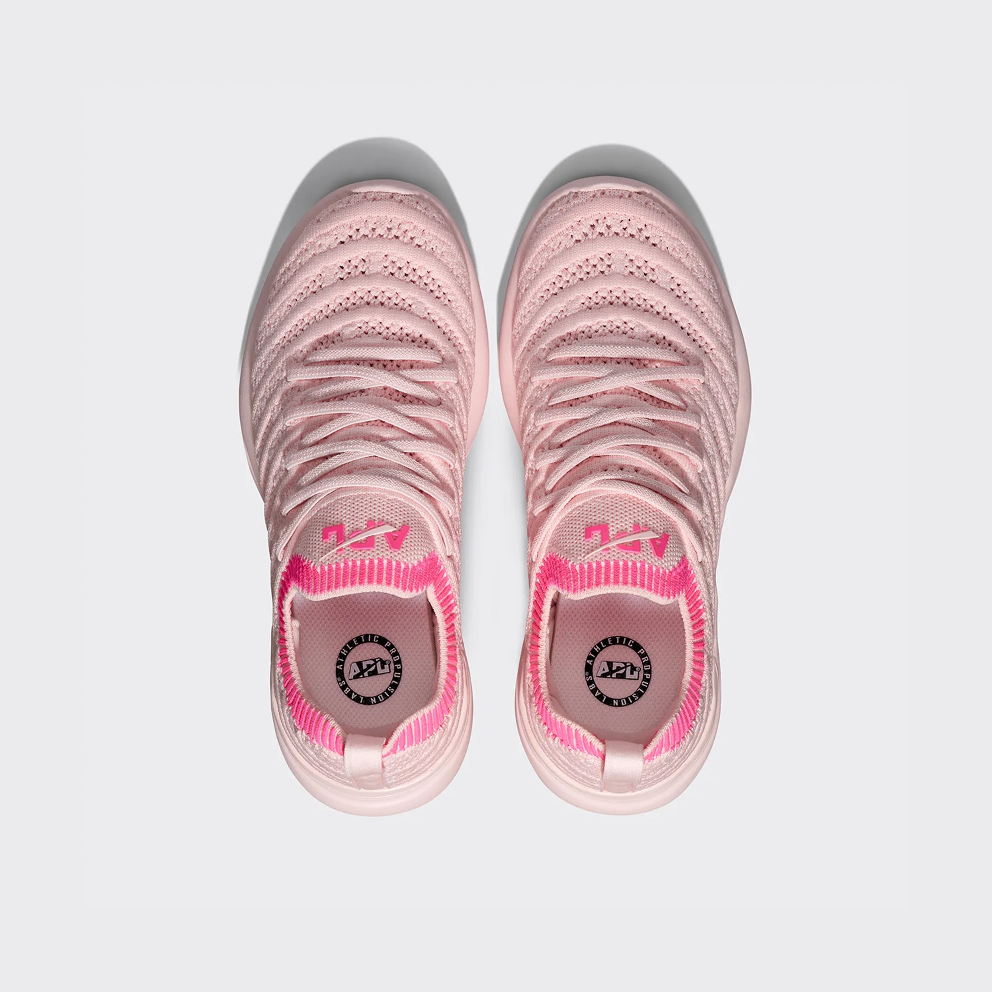 Youth's TechLoom Wave Bleached Pink / Fusion Pink / Ribbed