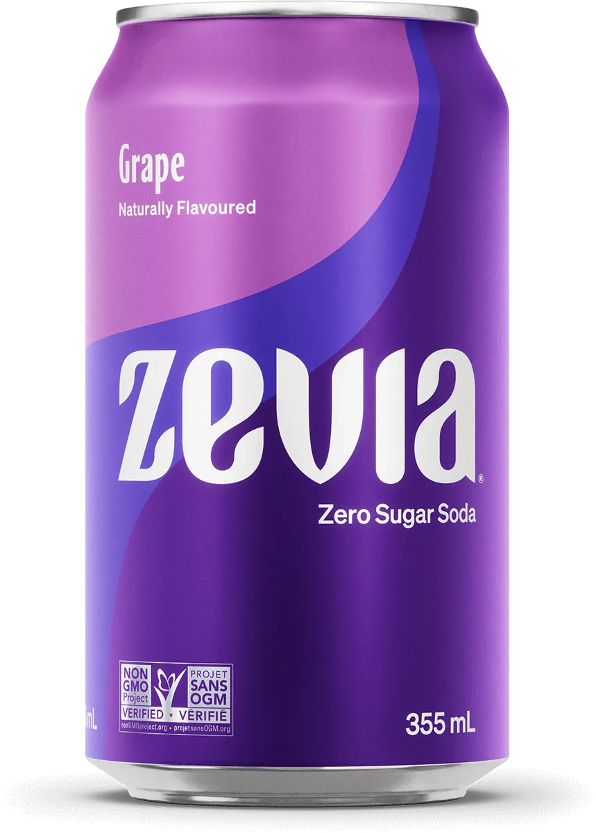 Zevia Grape 355ml